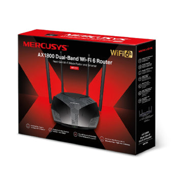 Roteador Mercusys Mr70x  Wi-fi 6 1800mbps Gigabit - Mmc0002