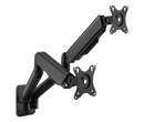 Suporte De Parede Articulado C/ Mola Mecanica Para 2 Monitores De 17 A 32" - Plmsm05a