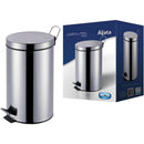 Lixeira ágata Inox Com Pedal 5 Litros
