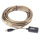 Cabo Extensão Usb A Macho  Fêmea Com Malha E Amplificador 2.0 10m Storm