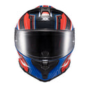 Capacete Texx Fecha Kaiman Flag Uk  Bril 56