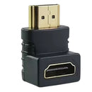 Adaptador Hdmi Macho Para Hdmi Fêmea Gold 90 Graus Storm