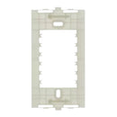 Placa 4x2 1 Posto Horizontal + Suporte Sleek Margirius