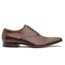 Sapato Oxford Masculino Solado De Couro Cromo Argentino Marrom - GIB327CRMMOU