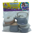 Kit Panelinhas Mercotoys Baby Gourmet 4 Peças