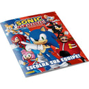 álbum De Figurinhas Sonic The Hedgehog Brochura