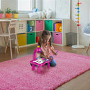 Mesa Projetora De Desenho Princesas Disney 2 Em 1 Com 24 Imagens