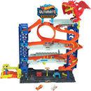 Hot Wheels City Ultimate Garage 2023 - Pista Com 4 Níveis E Dragão