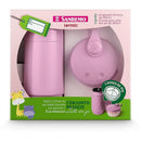 Garrafa Térmica Rosca 250ml + Dosador Leite Rs