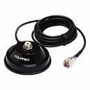 SUPORTE MAGNÉTICO PARA ANTENA MOVEL AQUÁRIO M-700K BASE MAGNÉTICA COM CABO RG058 DE 4 METROS