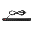 PROTETOR ELÉTRICO PARA RACK INTELBRAS EPR 212+ 12 TOMADAS - 4824303