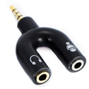 Adaptador P2 4 Vias Para 2 J2 Stereo áudio Storm 10 Un
