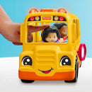 Fisher-price Little People Caminhão Escolar Som E Luz Com 2 Figuras