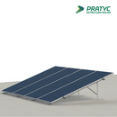 ESTRUTURA DE FIXAÇÃO LAJE PARA 4 PLACAS PRATYC