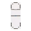 Caixa Sobrepor Slim Branco Corte P/ Disjuntor Cp2-00 Margirius