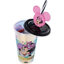 Copo Decorado Minnie Rosa Fruta Cor 500ml