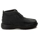 Coturno Casual Conforto Couro Preto - RT8004NBKPTO