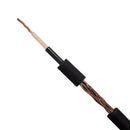 CABO DE GUITARRA TIAFLEX 1X22 AWG 0,30 MM  PRETO