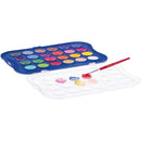 Aquarela Escolar Giotto Mini 24 Cores 23mm Com Estojo E Pincel
