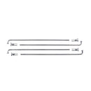 Raio Cromado Gp7 (d/t) Ybr 125 K/e