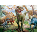Quebra-cabeça Cartonado Dinossauro - 100 Peças