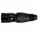 Conector Xlr Macho Metal Preto Storm 5 Unidades