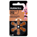 Pilha Auditiva 312 (cartela Com 6 Unidades) Duracell