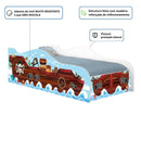 Cama Carro Barco Pirata Kids Solteiro