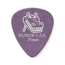 Palheta Gator Grip 0,71mm Pct C/6 417r.71 Dunlop (1812)