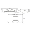 Amplificador Potência 200w Rms Mk1200 Mark Audio