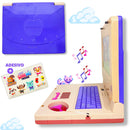 Notebook Musical Brinquedo Infantil Musical Com Luzes