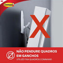 Gancho Plástico Command Grande Com 1 Unidade