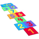 Brinquedo Pedagógico Eva Tapete Amarelinha Céu 13 Pcs