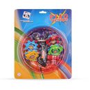 Brinquedo Pião Divertido Com 4 Piões E Pista Interativa
