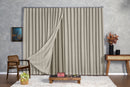 Cortina Blackout Com Linho 3,00x2,50 Para Trilho Duplo