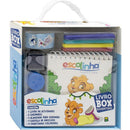 Livro De Atividades Box Divertido Escolinha Com 10 Peças