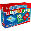 Brinquedo Pedagógico Aprendendo O Alfabeto 24 Peças