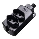 Tomada Multipla Cb - Tmu2-320 Preto 2p+t 20a Margirius