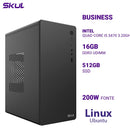 Computador B500 Quad Core I5 3470 3.20ghz Memória 16gb Ddr3 Ssd 512gb Fonte 200w Linux Ubuntu