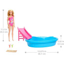 Barbie Estate Piscina Glam Com Boneca Loira