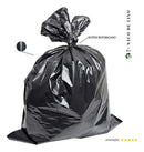 Saco De Lixo 60 Litros Super Reforçado Preto - 20 Unidades