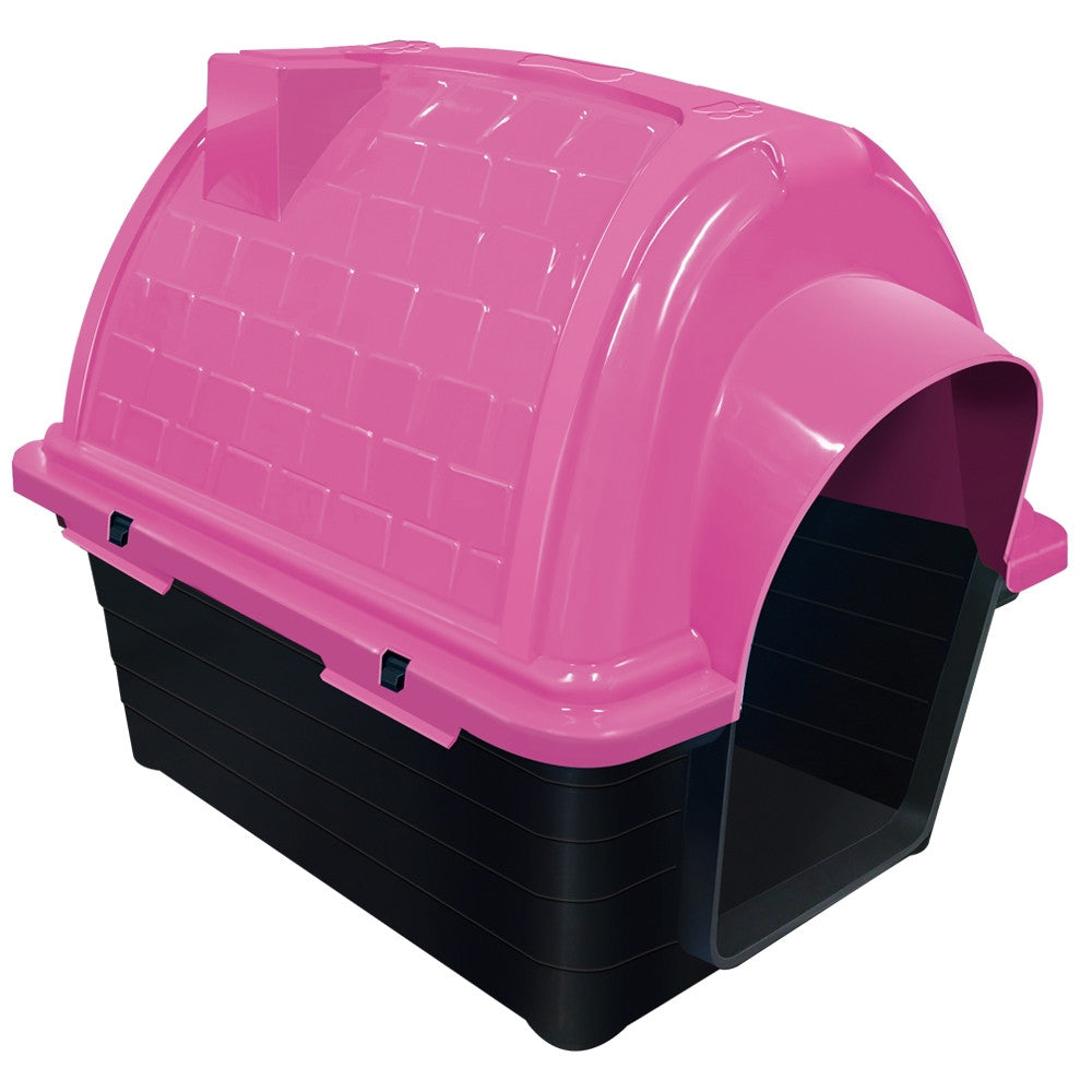 Casinha Pet Raças Pequenas N1 Iglu para Cachorro Rosa