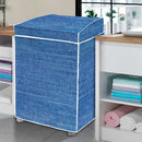 Capa Maquina de Lavar Flanelada Jeans M