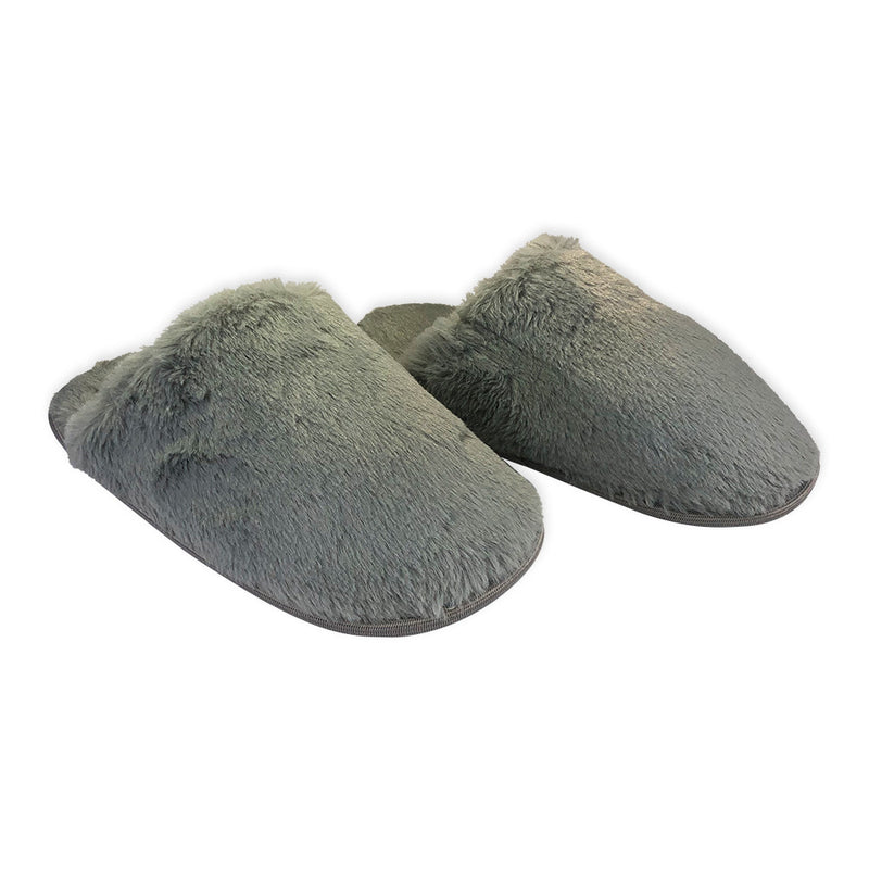 Pantufa Feminina Felpuda 38/39 Cinza