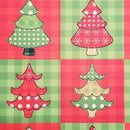 Kit 4 Jogos Americanos Retalho árvore De Natal 43cmx34cm - UN / 4