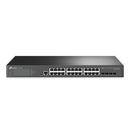 Switch Gerenciável L2+ C/ 24 Portas Gigabit E 4 Slots Sfp Jetstream Tl-sg3428 Smb