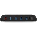 Hub USB 5 Portas 3.0 Streamplify Deck 5 Preto RGB