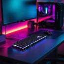 Teclado Gamer Mecânico Fortrek Gravity 100 Fullsized Switch Outemu Red B
