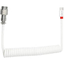 Cabo Coiled Fortrek Helix Branco