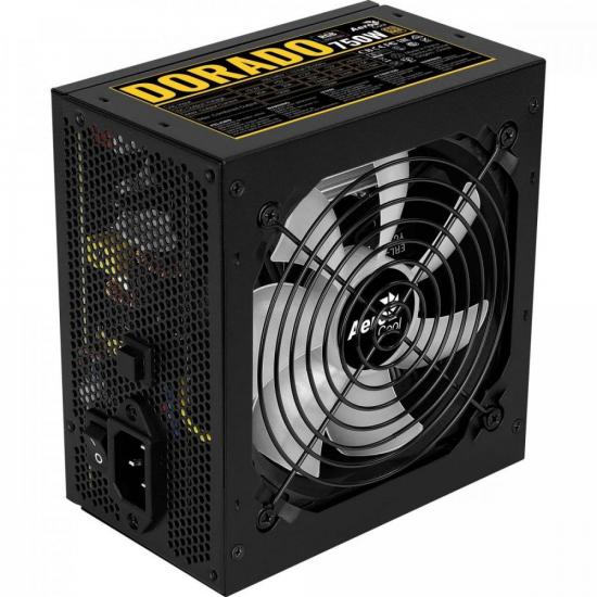 Fonte Gamer ATX Aerocool DORADO 750W 80 Plus Gold APFC